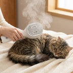 Feed&Flow™ UV Shield Self-Cleaning Grooming Brush - UVC Sterilization