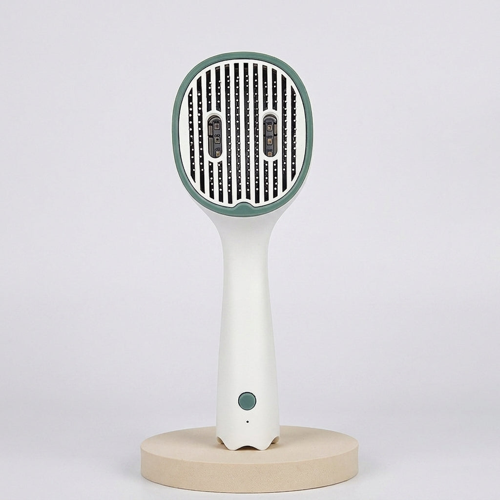 Feed&Flow™ UV Shield Self-Cleaning Grooming Brush - UVC Sterilization