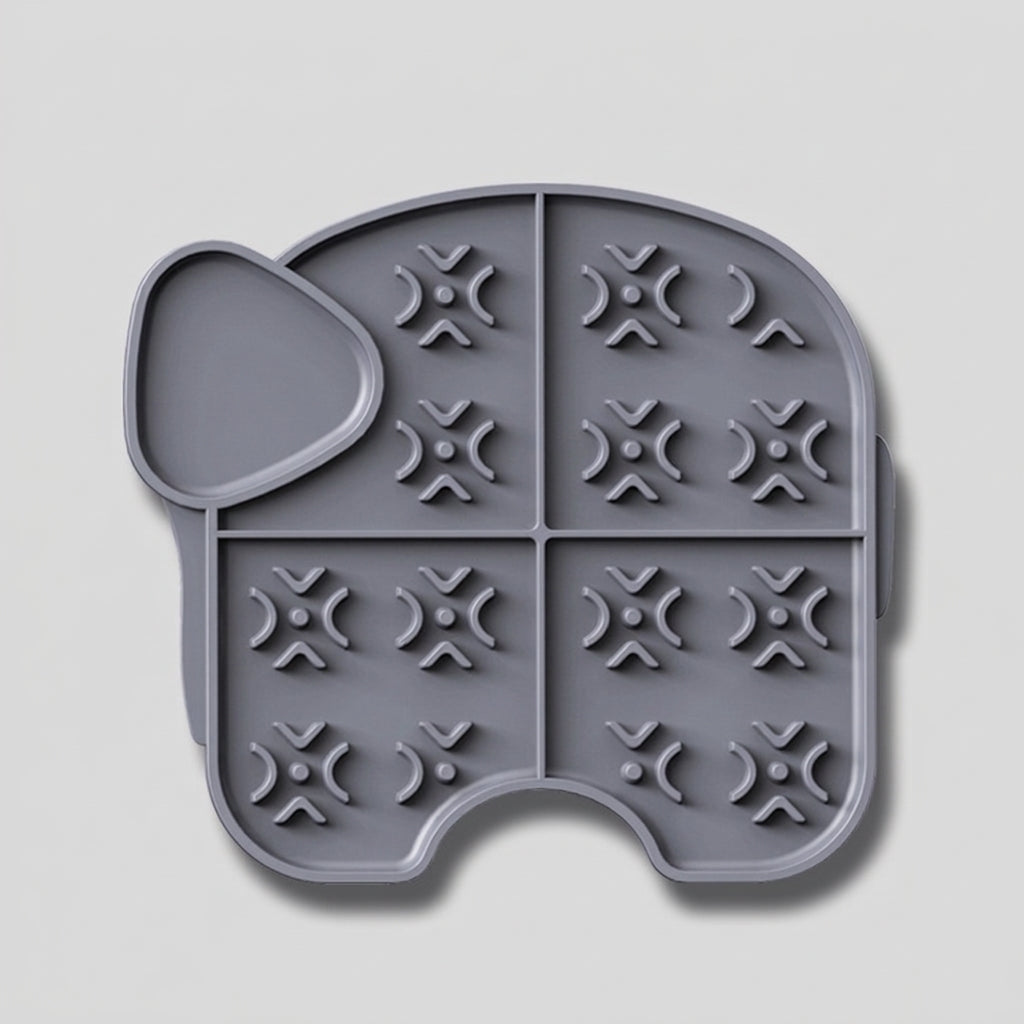 Feed&Flow™ CalmLick Suction Feeding Mat - Silicone Lick Pad for Cats & Dogs