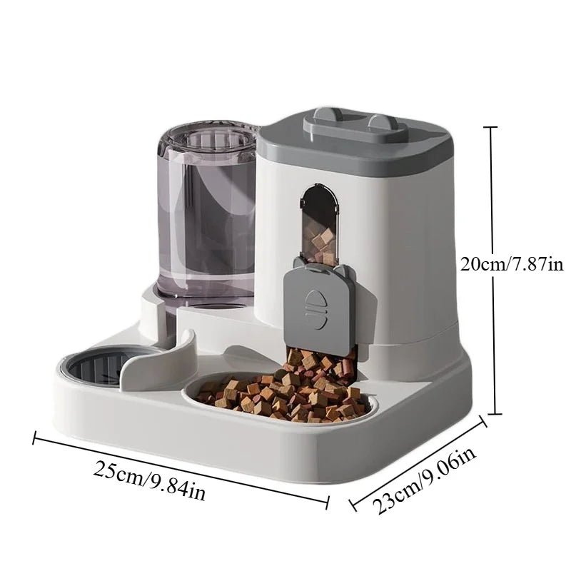 2-in-1 Automatic Pet Feeder & Water Fountain - ★ Feed & Flow Shop ★