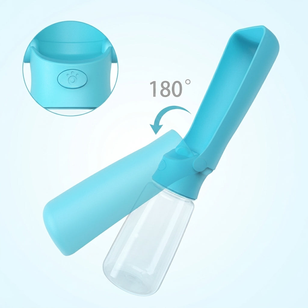 Feed&Flow™ GoHydro 2-in-1 Travel Bottle - Portable Dog Water Dispenser