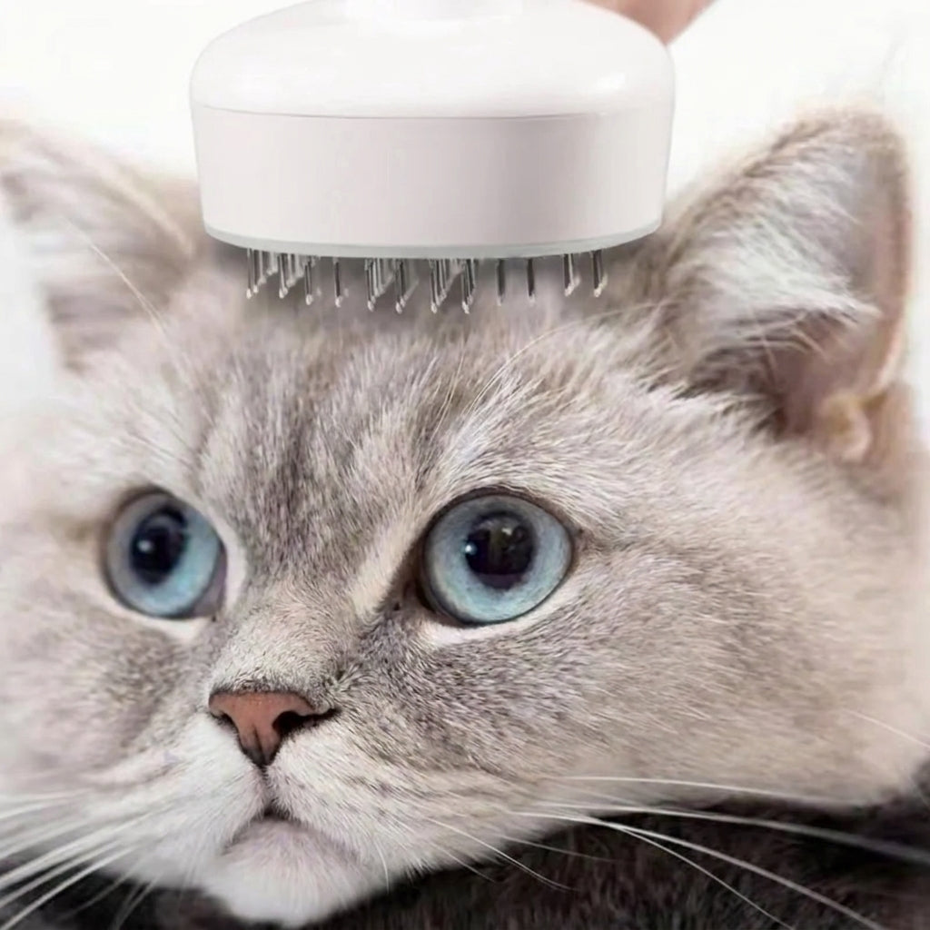 Feed&Flow™ UV Shield Self-Cleaning Grooming Brush - UVC Sterilization