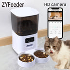 5L Smart Pet Feeder with Camera & Wi-Fi | Automatic Cat & Dog Food Dispenser - ★ Feed & Flow Shop ★