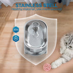 Feed&Flow™ PureStream Wireless Pet Fountain - 2L, Ultra-Quiet Filter