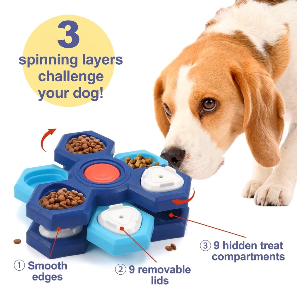 Feed&Flow™ SmartPaws Brain & Slow Feeder Puzzle