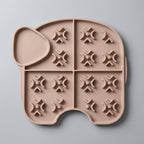Feed&Flow™ CalmLick Suction Feeding Mat - Silicone Lick Pad for Cats & Dogs