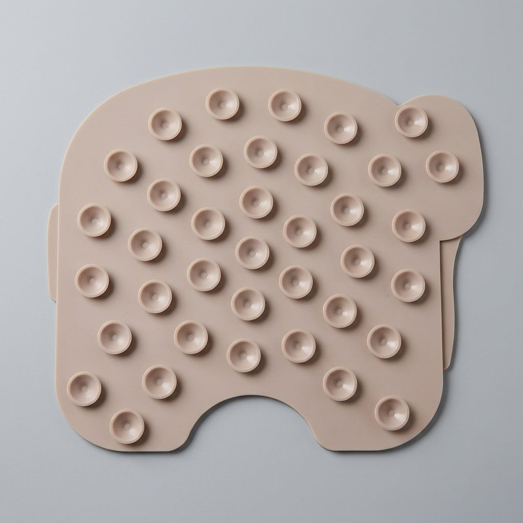 Feed&Flow™ CalmLick Suction Feeding Mat - Silicone Lick Pad for Cats & Dogs