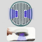 Feed&Flow™ UV Shield Self-Cleaning Grooming Brush - UVC Sterilization