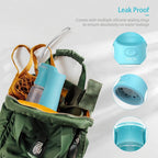 Feed&Flow™ GoHydro 2-in-1 Travel Bottle - Portable Dog Water Dispenser