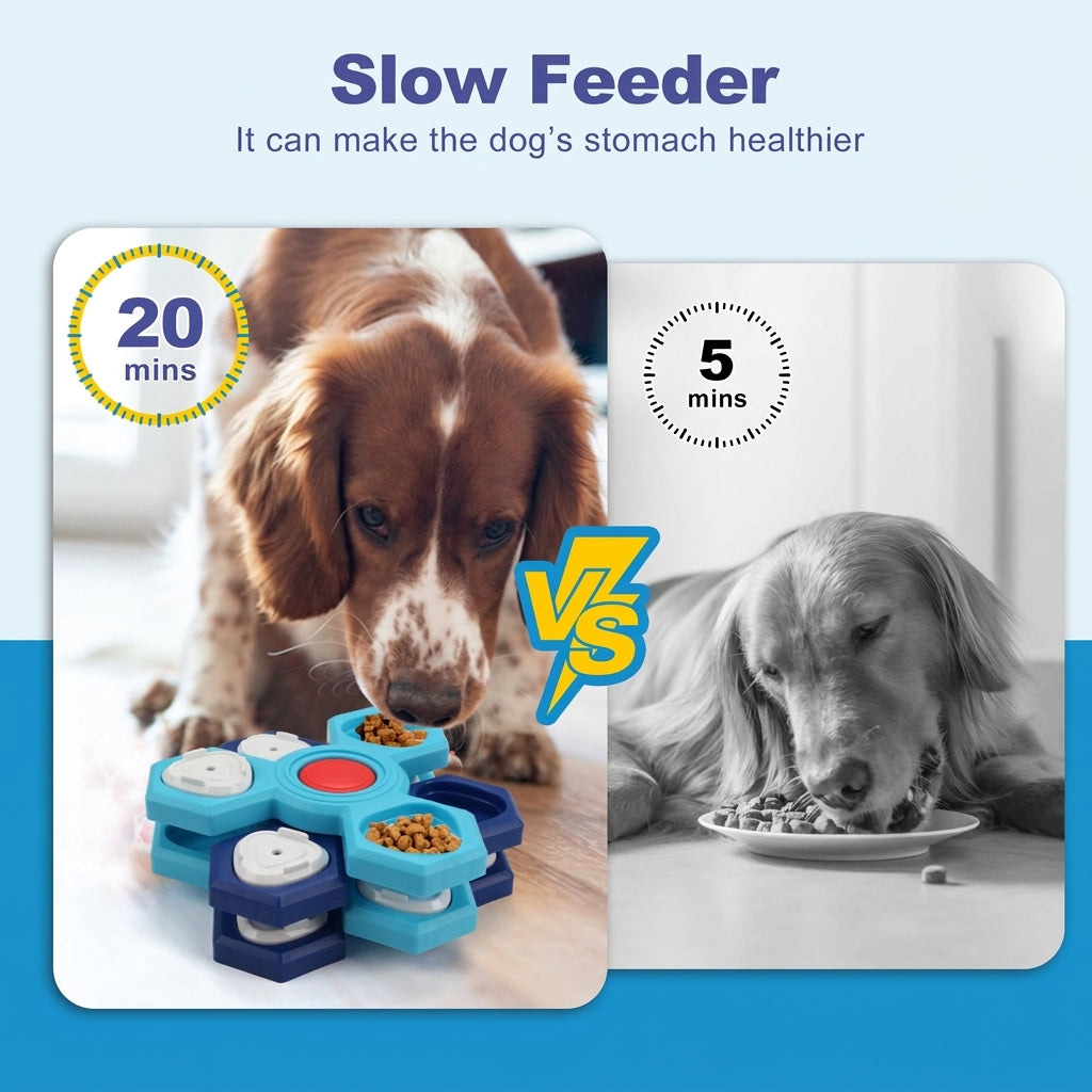 Feed&Flow™ SmartPaws Brain & Slow Feeder Puzzle