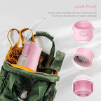 Feed&Flow™ GoHydro 2-in-1 Travel Bottle - Portable Dog Water Dispenser