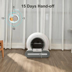 DOEL 2026 Smart Self-Cleaning Cat Litter Box - 65L, App Control, Multi-Cat - ★ Feed & Flow Shop ★
