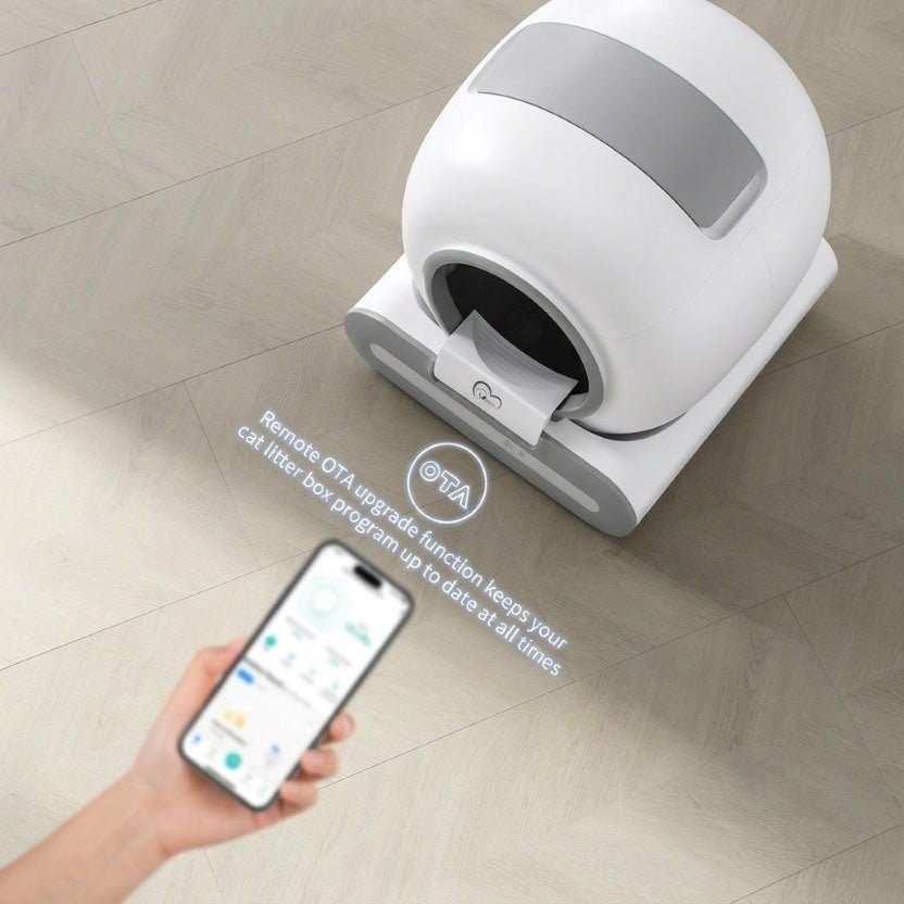 DOEL 2026 Smart Self-Cleaning Cat Litter Box - 65L, App Control, Multi-Cat - ★ Feed & Flow Shop ★