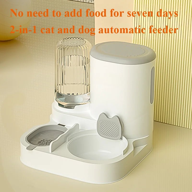 Integrated Pet Feeder & Water Dispenser | All-in-One Cat & Dog Bowl - ★ Feed & Flow Shop ★