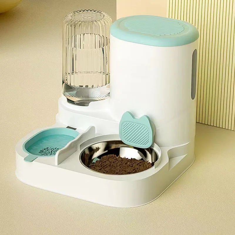 Integrated Pet Feeder & Water Dispenser | All-in-One Cat & Dog Bowl - ★ Feed & Flow Shop ★