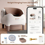 MIAOERDUO 76L Smart Self-Cleaning Cat Litter Box – App Control, Deodorizer - ★ Feed & Flow Shop ★