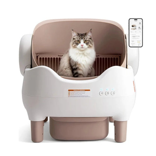 MIAOERDUO 76L Smart Self-Cleaning Cat Litter Box – App Control, Deodorizer - ★ Feed & Flow Shop ★