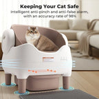 MIAOERDUO 76L Smart Self-Cleaning Cat Litter Box – App Control, Deodorizer - ★ Feed & Flow Shop ★