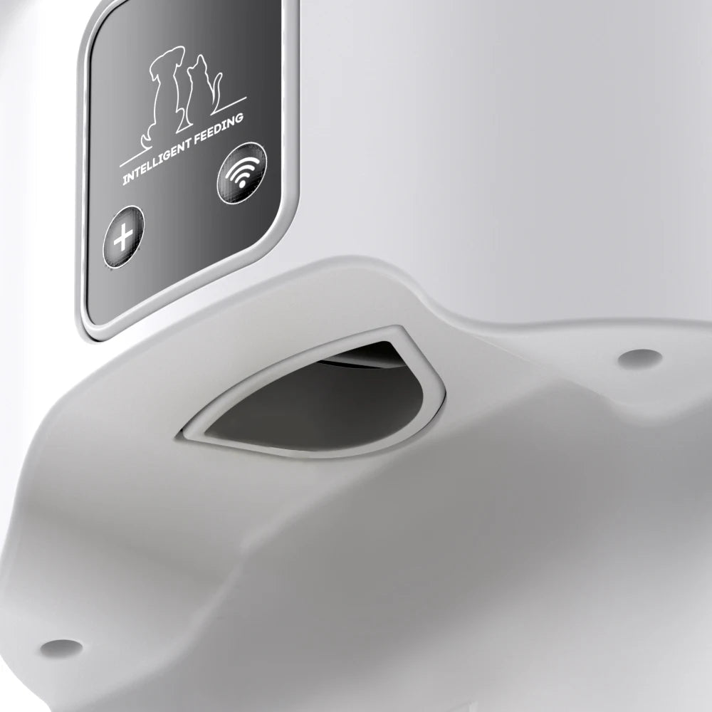 Smart WiFi Pet Feeder with LCD Display | Remote Control Cat & Dog Food Dispenser - ★ Feed & Flow Shop ★