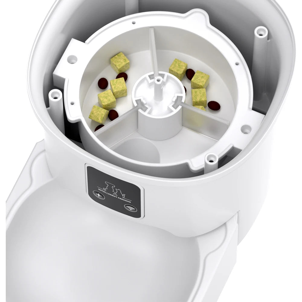Smart WiFi Pet Feeder with LCD Display | Remote Control Cat & Dog Food Dispenser - ★ Feed & Flow Shop ★